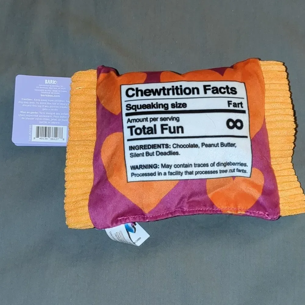 BARK Set of 3 High Quality Dog Toys for M-L Dogs Benefits Rescue